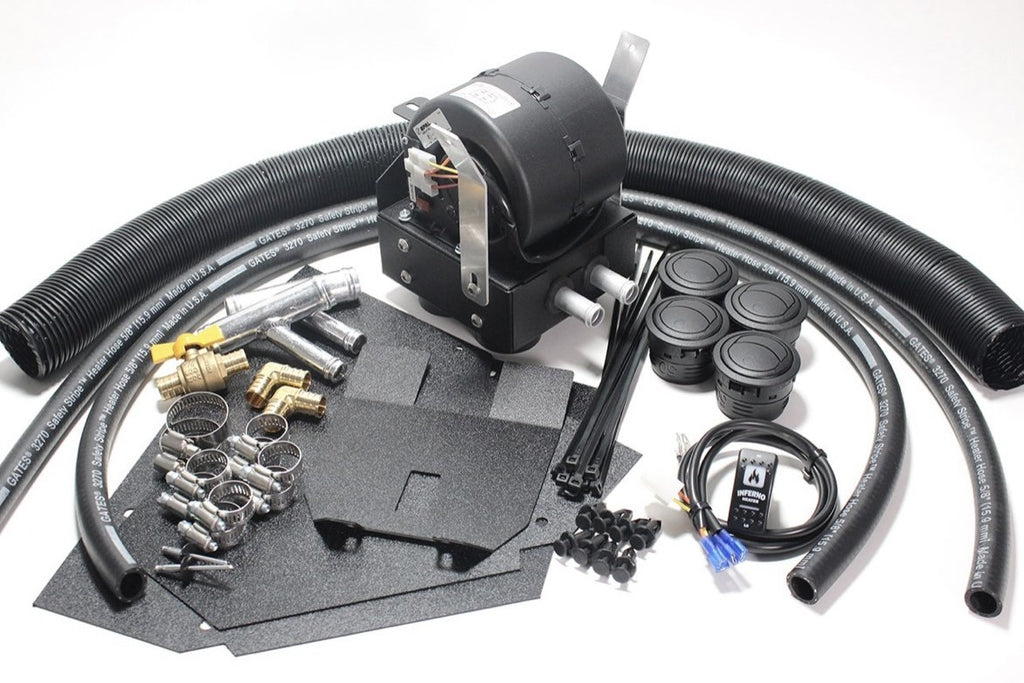 2017-Current Can-Am Maverick X3 Inferno Cab Heater with Defrost – Premium In Dash Enclosure