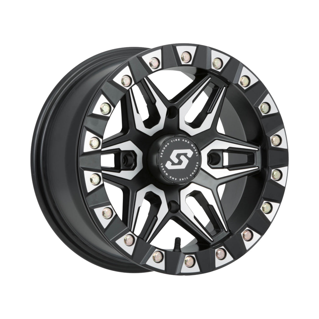 SEDONA SPLIT 6 BDLK WHEEL BLK/MACHINED