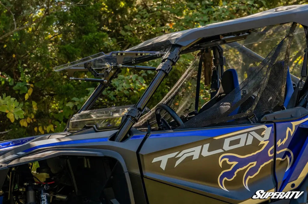 HONDA TALON 1000 SCRATCH RESISTANT FLIP WINDSHIELD
