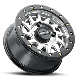 RACELINE SQUAD 15X7 BDLK WHEEL HYPER SILVER
